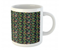 Flowers with Cacti Mug