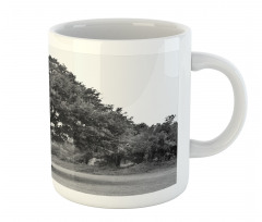 Leafy Big Tree Vintage Mug