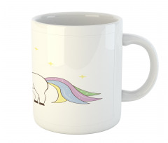 Horse Childish Doodle Mug