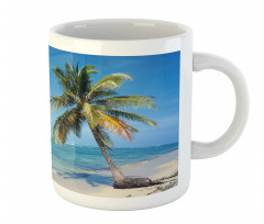 Image of a Single Palm Tree Mug