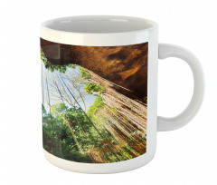 Bottom View of Cenote Heart Mug