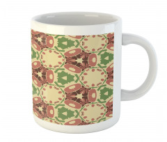 Geometric Shape Motifs Mug