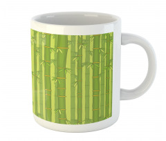 Bamboo Forest Tubes Art Mug