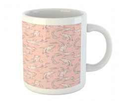 Luck Symbol Motifs Art Mug