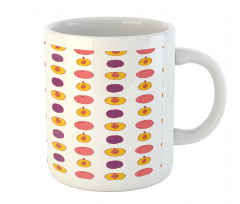 Tasty Food Choices Plum Peach Mug