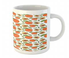 Fruit with Seed Art Mug