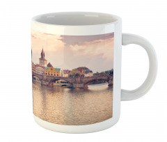 Prague River and Bridge Mug