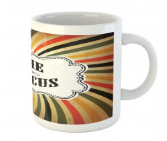 Grunge Vintage Rays and Text Mug