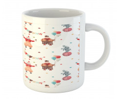 Watercolor Nursery Clowns Mug