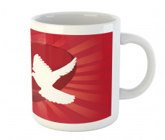 Doves Peace Symbol Romantic Mug