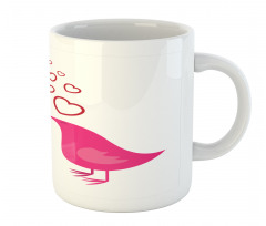 Birds Heart Symbols Romance Mug