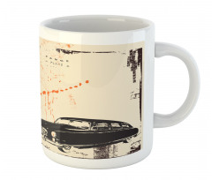 Old Fashioned Car Art Mug