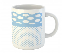 Baby Blue Polka Dots Mug