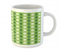 Polka Dots Striped Retro Mug