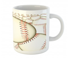 Baseball Ball Pattern Mug