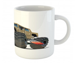 Monster Truck Racing Mug