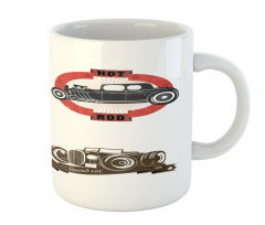 Retro Cars Pop Art Mug