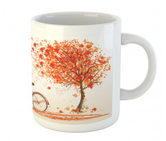 Orange Autumn Tree Mug
