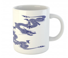 Japanese Dragons Mythical Mug