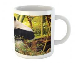 Panda Sitting in Forest Mug