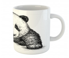 Baby Panda Bear Sketch Mug