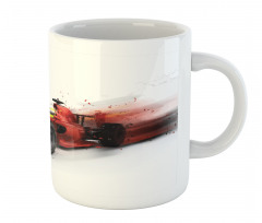 Formula Auto Racing Design Mug