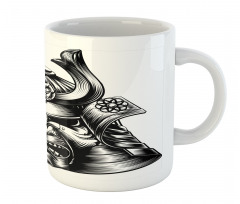 Samurai Mask Martial Mug