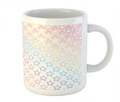 Stars in Rainbow Colors Mug