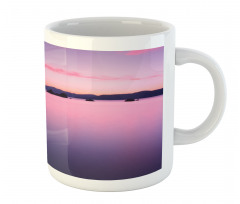 Hazy Calm Lake Tahoe Mug