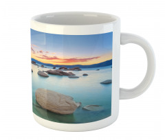 Romantic Lake Sunset Mug