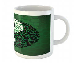 Ying Yang Green Harmony Mug