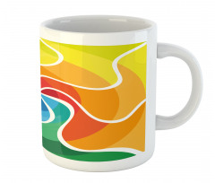 Rainbow Spiral Mug