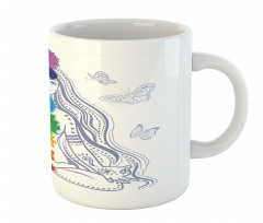 Yoga Meditation Lotus Pose Mug