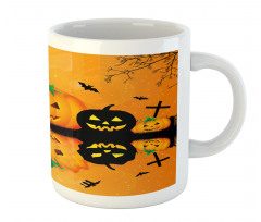 Scary Pumpkin Mug