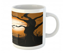 Scary Cemetery Mug