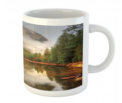 River in Morning View Mug