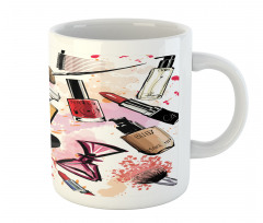 Cosmetics Make up Theme Mug