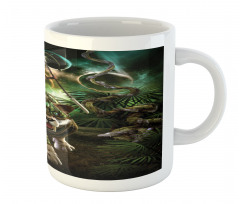 Fantasy Tiger Galaxy Mug