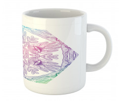 Evil Eye Bohemian Ombre Mug