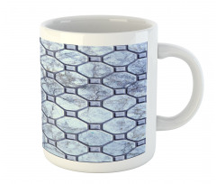 Retro Marble Mosaic Mug