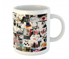 Collage Fashion Modern Mug