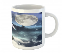 Rock up Cliffs Image Mug