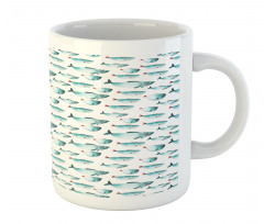 Watercolor Marine Animal Mug