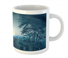 Tiger in Hazy Rainforest Mug