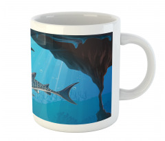 Swimming Shark Ocean Mug