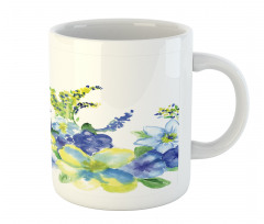 Watercolor Flower Mug