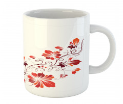 Floral Petal Ornaments Mug