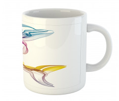 Aquatic Dolphin Mug