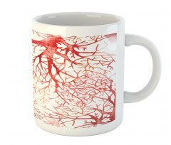 Watercolor Branchs Fall Mug