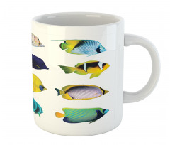 Collage of Sea Animals Mug